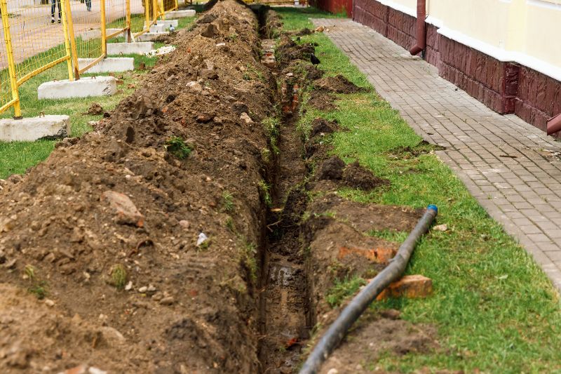 French Drain Installation Process