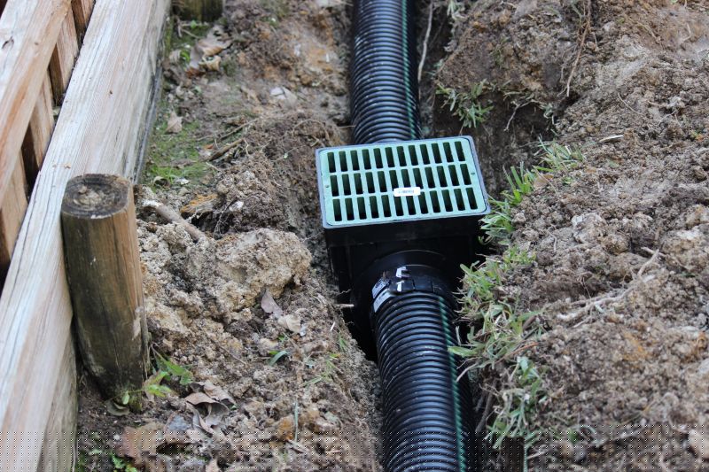 Exterior Drain Installation